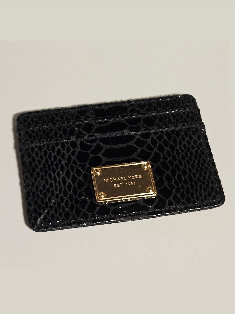 Michael Kors Black Card Holder